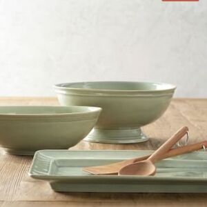 Pottery Barn 16" Cambria Mint Rectangular Serving Platter Discontinued HTF NWT